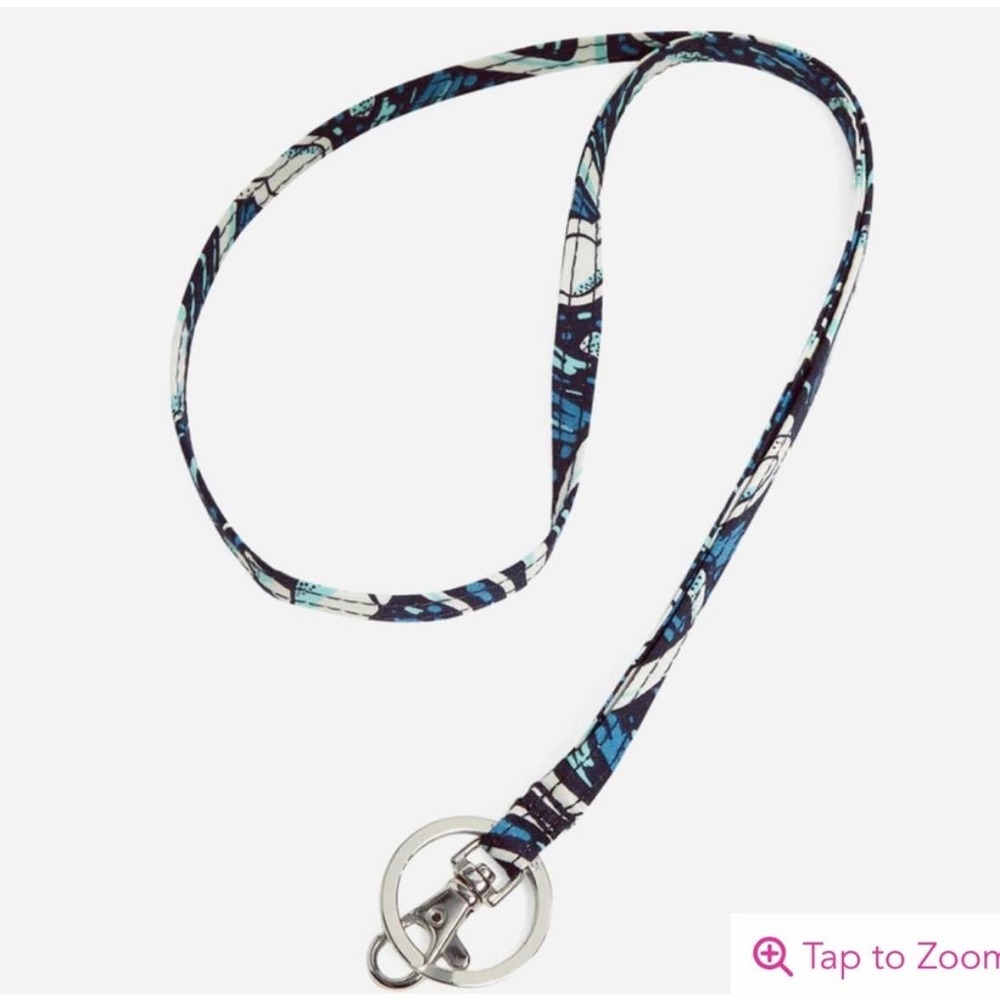 NWT Vera Bradley Factory Style Lanyard in Cotton